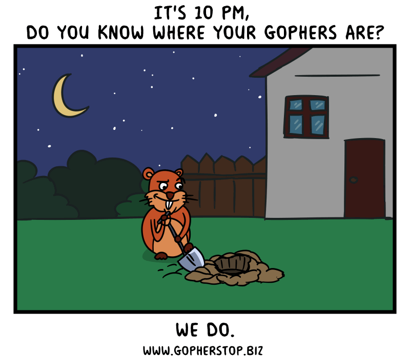 Do You Know Where Your Gophers Are