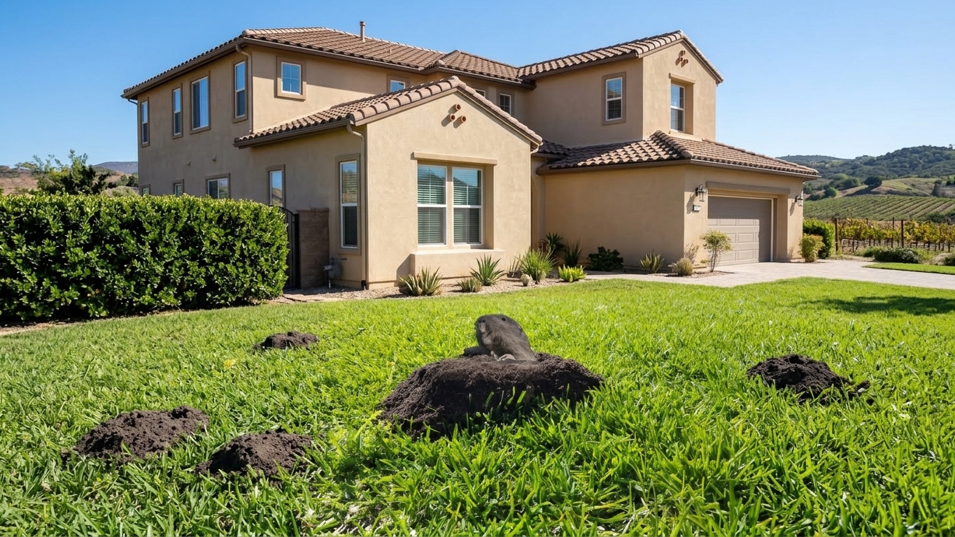 What Is This Gopher Doing in My Lawn and Where Did It Come From?