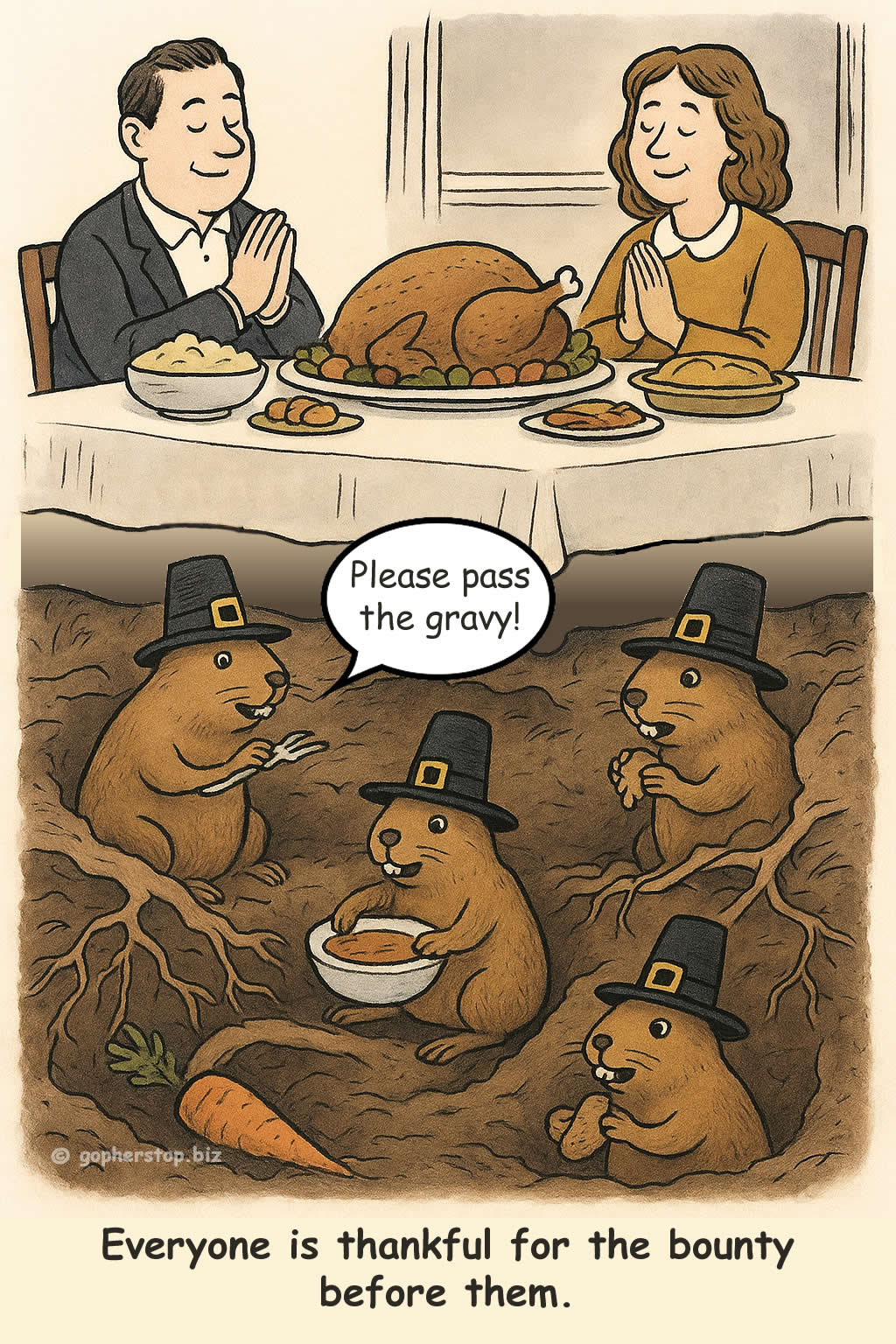 Gopher Thanksgiving