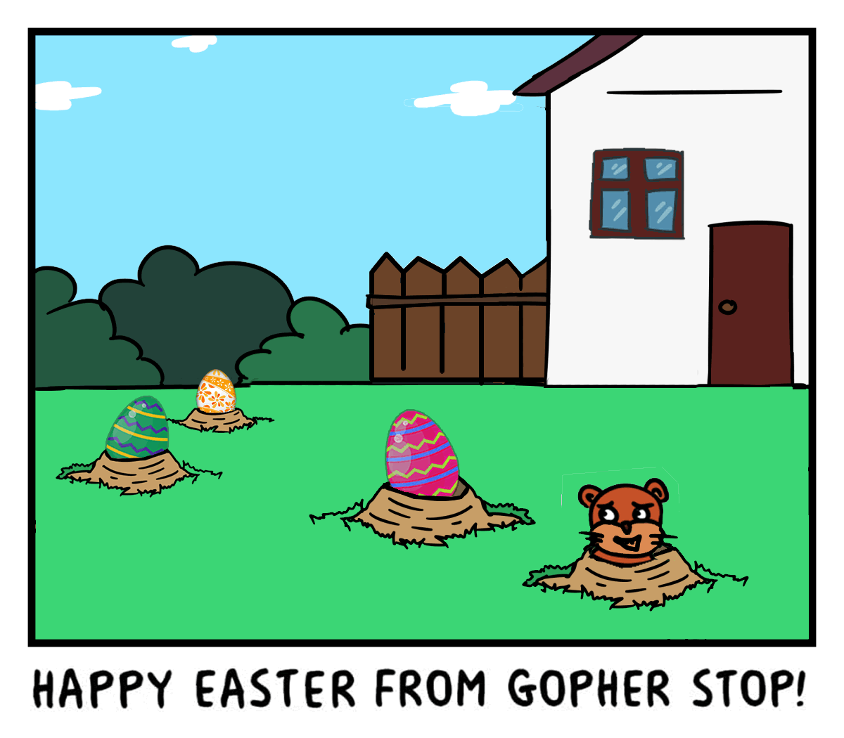 Happy Easter from Gopher Stop