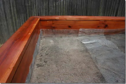 spring gopher control protecting garden box