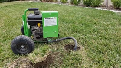 Carbon monoxide machine used to kill gophers